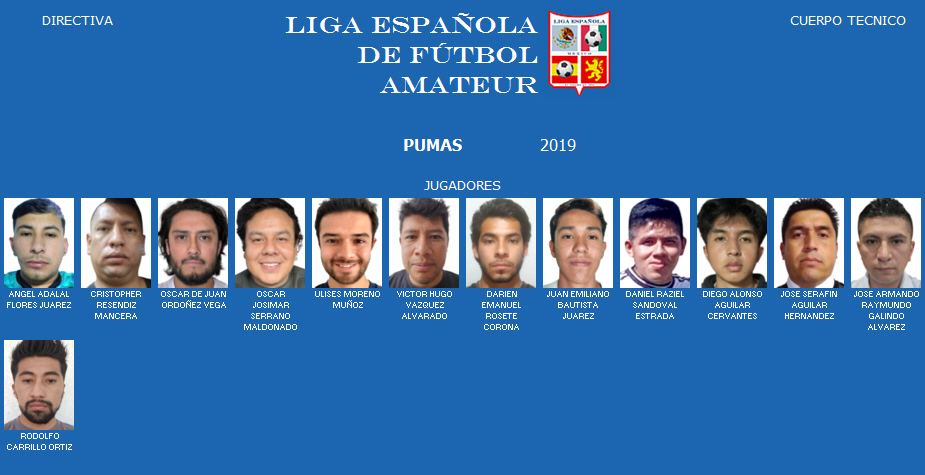 Pumas 2025 de la Liga Española de Fútbol